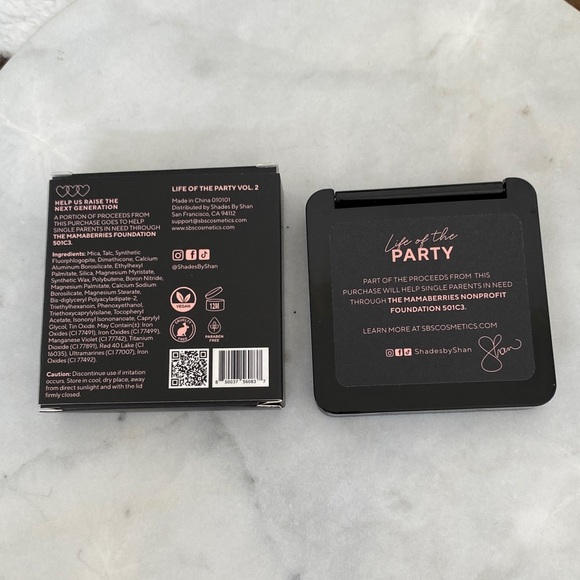 NIB Shades by Shan Life of the Party Vol 2 Eyeshadow Palette - Picture 4 of 7